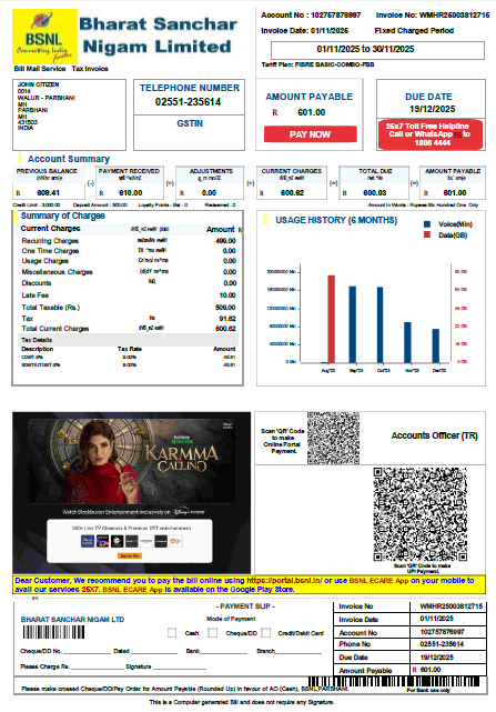  Minol USA business utility bill 